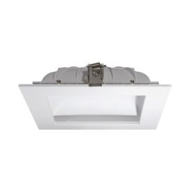  Strühm Milton 6 W-os süllyesztett hideg fehér, ezüst színű négyzet alakú LED panel