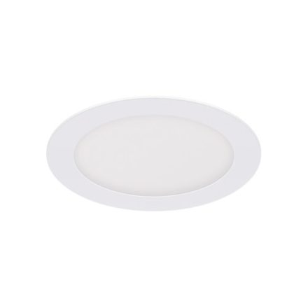 Strühm Slim 12 W-os süllyesztett meleg fehér, fehér színű kör alakú LED panel