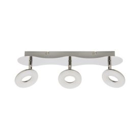 Strühm Donat Led 3-as króm mennyezeti lámpa