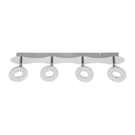Strühm Donat Led 4-es króm mennyezeti lámpa