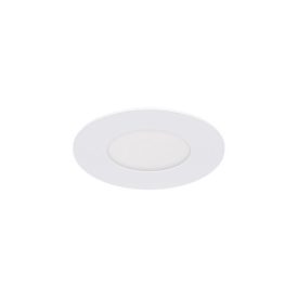   Strühm Slim 3 W-os süllyesztett hideg fehér, fehér színű kör alakú LED panel