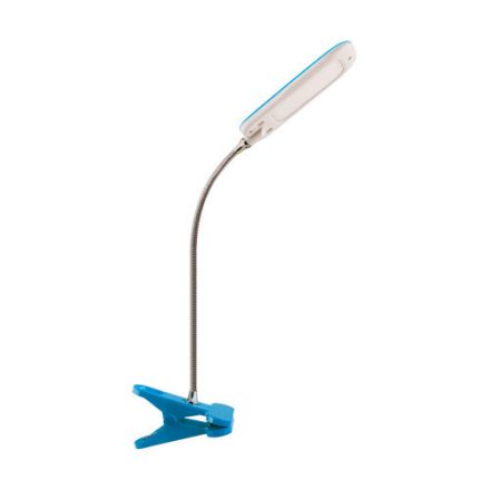 Strühm Dori LED asztali lámpa kék csíptetős