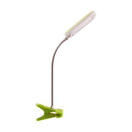 Strühm Dori LED asztali lámpa zöld csíptetős