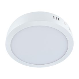   Strühm Martin 24 W-os falon kívüli natúr fehér, fehér színű kör alakú LED-es mennyezetlámpa