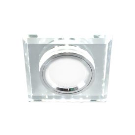   Strühm Stan Led négyzet alakú spot keret króm, GU10-es foglalattal