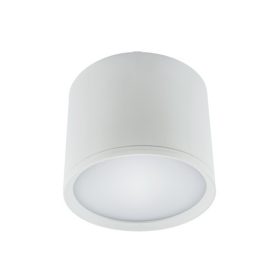   Strühm Rolen 10 W-os ø120 mm fehér színű kerek natúr fehér mennyezeti lámpa IP20-as védettségű