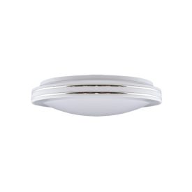   Strühm Soleo 16 W-os ø350 mm kerek natúr fehér mennyezeti lámpa IP44-es védettségű