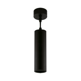   Strühm Wespa henger alakú GU10 foglalatú fekete színű ø60 mm függesztett lámpa