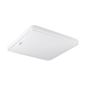   Strühm Sola Slim 20 W-os 280x280 mm négyzet alakú natúr fehér mennyezeti lámpa IP44-es védettségű