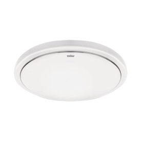  Strühm Sola Slim 24 W-os ø330 mm kerek natúr fehér mennyezeti lámpa IP44-es védettségű