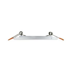   Strühm Slim Iron 6 W-os süllyesztett natúr fehér, fehér színű négyzet alakú LED panel