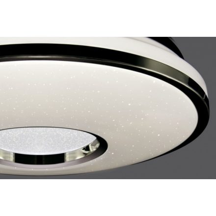 Strühm Opera 24 W-os ø395 mm kör alakú natúr fehér mennyezeti lámpa IP44-es védettségű