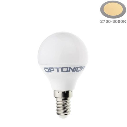 Optonica E14 G45 LED izzó 3,5W 300lm 2700K meleg fehér 240° 1409