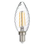 Optonica filament E14 C35 LED izzó 4W 400lm 6000K meleg fehér 360° 1413