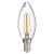 Optonica filament E14 C35 LED izzó 4W 400lm 6000K meleg fehér 360° 1413