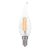 Optonica filament E14 C35 LED izzó 4W 400lm 2700K meleg fehér 300° 1414
