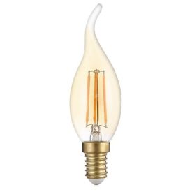   Optonica vintage dimmelhető E14 C35 LED izzó 4W 400lm 2700K meleg fehér arany üveg 1416