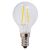Optonica filament E14 G45 LED izzó 2W 200lm 6000K hideg fehér 300° 1474