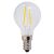 Optonica filament E14 G45 LED izzó 4W 400lm 2700K meleg fehér 300° 1479