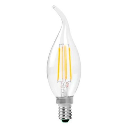 Optonica filament E14 C35T LED izzó 4W 400lm 2700K meleg fehér 300° 1482