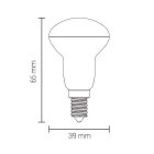 Optonica E14 R39 LED izzó 4W 300lm 6000K hideg fehér 200° 1487