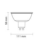 Optonica GU10 AR111 LED spot 15W 1200lm 4500K nappali fehér 30° 1533