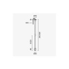 Optonica 1 szintes vezetékes függesztőrúd 25–50 cm - M05-S Cikkszám: 15342