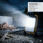 Optonica Hordozható, Újratölthető SMD LED Reflektor - USB TÖLTÉS - 50W DC3.2V/4AH Cikkszám: 15408