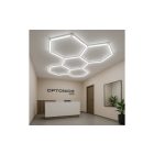 Optonica Hexagon SET lámpák 5HEXS 192W kiegészítőkkel 16802