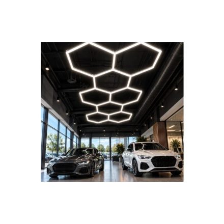 Optonica Hexagon LED lámpa szett 8HEXS 259W 31080lm 6000K hideg fehér, tartozékokkal 16808