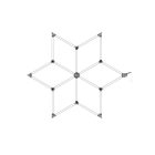 Optonica Hexagon SET Lámpa 6HEX 126W Kiegészítőkkel 16821