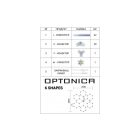 Optonica Hexagon SET lámpák 6 alakzatú 306W kiegészítőkkel Cikkszám: 16824