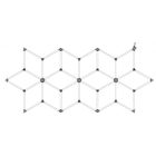 Optonica Hexagon SET lámpák16 alakzat 294W kiegészítőkkel Cikkszám: 16825