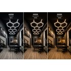 Optonica Hexagon SET lámpák 8HEXS 259W tartozékokkal 3CCT Cikkszám: 16834