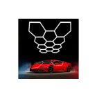 Optonica Hexagon SET lámpák 11HEXS 385W tartozékokkal 3CCT Cikkszám: 16835