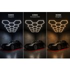 Optonica Hexagon SET lámpák 14 HEXS 456W tartozékokkal 3CCT Cikkszám: 16836