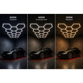   Optonica Hexagon SET lámpák 14 HEXS 456W tartozékokkal 3CCT Cikkszám: 16836
