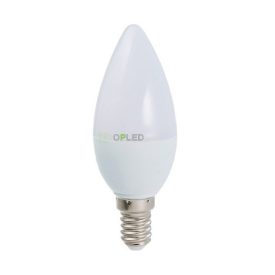   Optonica E14 C37 LED izzó 6W 480lm 6000K hideg fehér 240° 1780