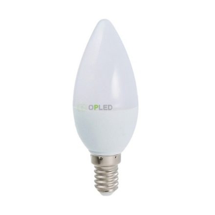 Optonica E14 C37 LED izzó 6W 480lm 6000K hideg fehér 240° 1780