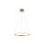 Optonica modern LED függőlámpa CCT 30W szálcsiszolt arany szabályozható + távirányító 19003