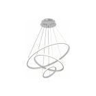 Optonica modern LED függőlámpa CCT 78W fehér szabályozható + távirányító 19004