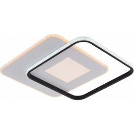   Optonica  LED mennyezeti lámpa CCT 60W fehér+fekete szabályozható + távirányító