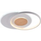 Optonica  LED mennyezeti lámpa CCT 54W fehér + fa szabályozható + távirányító