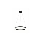 Optonica modern LED függőlámpa 22W Ø60cm fekete meleg fehér 19031