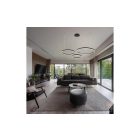 Optonica LED függőlámpa 70W homokfekete  meleg fehér 19034