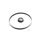 Optonica LED függőlámpa 36W homokfekete  meleg fehér 19035