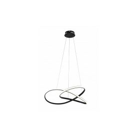 Optonica modern LED függőlámpa  30W fekete 3000K 19042