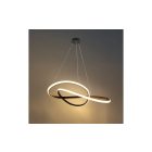 Optonica modern LED függőlámpa  30W fekete 3000K 19042