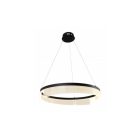Optonica LED medállámpa 23W homokfekete  fekete meleg fehér 19051