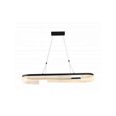 Optonica LED függőlámpa 30W homokfekete  fekete meleg fehér 19052